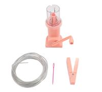 ANKROYU Scheda artigianale fai -da -te a mano bobina per maglieria rapida macchina per maglieria portatile per maglione per maglioni cappelli braccialetti in acciaio inossidabile i (Rosa)