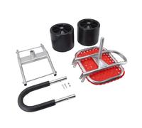 ANKROYU Sedile da lavoro da giardino con rotelle, altezza regolabile, confortevole, durevole, salva manodopera, sgabello da giardinaggio con 2 ruote, per giardinaggio all'aperto, l