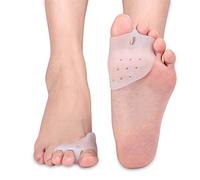 ANKROYU Separatore per Dita dei Piedi, Correttore Ortopedico in Silicone per Alluce Valgo, Tutore per Pollice Valgo e Dito a Martello, Divaricatore Alluce Valgo, Sollievo dal Dolore per Uomini e Donne