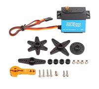 ANKROYU SERVO DIGITALE IN METALLO AD ALTA COPPIA DA 20KG SERVO RC DA 270 GRADI CON BRACCIO IN LEGA DI ALLUMINIO 25T PER AUTOMOBILI RC IN SCALA 1/10 1/12 ROBOT BARCHE AEREI