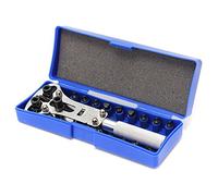 ANKROYU Set di kit di riparazione dell'orologio, apriscatole regolabile per fondello a vite per orologio, strumento per rimuovere la cassa della vite con chiave a 3 punti con parti sostituibili