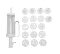 ANKROYU Set di pressa per biscotti professionale con 17 beccucci per biscotti, macchina per biscotti multifunzionale per decorazioni da forno, dolcetti per le vacanze e occasioni s