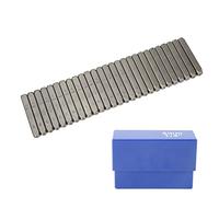 ANKROYU Set di punzoni per lettere in acciaio Set di timbri per lettere in metallo ad alta resistenza 27 lettere Kit per timbratura in acciaio ad alto tenore di carbonio per opere (6 mm)