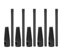 ANKROYU Set professionale ANKROYU per l'estrazione di tubi rotti, composto da 5 pezzi in acciaio ad alto tenore di carbonio con filettatura sinistra, ideale per rimuovere tubi e vi