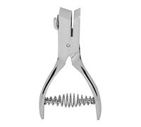 ANKROYU Slot foro pesante punzonatrice tutto lo strumento di punzonatura a buco singolo metal con design a molla per carte d'identità carte banconi carte per membro 137mm 5,4 polli