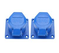 ANKROYU Socket di potenza industriale 3 pin monofase 16A 220 Explosion Proof IP44 Resistente alla temperatura di fiamma per le attrezzature industriali 2pcs