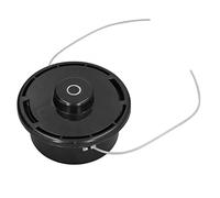 ANKROYU Sostituzione a Testa del Trimmer Nylon Plastic Plastic Testa per cuova a cespuglio Durevole Testa di Taglio a Macchina da binnascio M10 per Giardino e Agricoltura Nero 13 x 7 cm