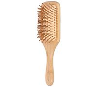 ANKROYU Spazzola per capelli in bambù naturale, spazzola per capelli magica per massaggi, spazzola per capelli districante con pettine a coda per donne uomini bambini