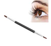 ANKROYU Spazzola Per Correttore Per Pennelli Per Trucco a Doppia Estremità, Pennello Cosmetico Per Capelli Morbido Portatile Strumento Per Trucco, Pennello Per Correttore Per Trucco Piatto con Etiche