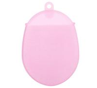 ANKROYU Spazzola per lavabo di lavaggio silicone bagno per la faccia di pulizia della spazzola per la pulizia di lunga durata igienica facile da pulire lo scrubber multi -scopo per (Rosa)