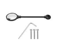 ANKROYU Specchietto retrovisore per bici Vetro organico Grandangolo regolabile antiurto Manubrio per bicicletta Specchietto retrovisore per bici elettriche da strada di montagna Mo