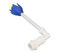 ANKROYU Spray per la Fontana 'Acqua Spray PVC Giardino spruzzatore di fontane g1 1/2 Filo Femmina Altezza Regolabile Altezza Durevole Materiale in PVC per Decorazione del Giardino a
