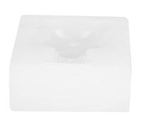 ANKROYU Stampo in silicone modello maiale torta al cioccolato caramelle morbide ciondolo decorazioni da forno fai da te trasparente 7,6 x 7,6 x 3,3 cm