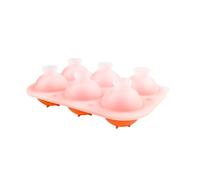 ANKROYU Stampo per sfera di ghiaccio silicone maker di palline di ghiaccio 6 griglie sferiche vassoio cubo di ghiaccio per cocktail barre di whisky flessibili rotonde cubetti di gh
