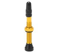 ANKROYU Steli della valvola tubeless anodizzati in lega di alluminio estensione sotto vuoto 40 mm Valvola di presta leggera Ruggine resistente resistente alle mountain bike per mou (Nero) (Rosso)