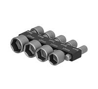 ANKROYU Strumento di smontaggio dado adattatore per punta da trapano con esagono incassato 9 pezzi Set di accessori di fissaggio in acciaio al cromo vanadio 5 13mm per utensili ele