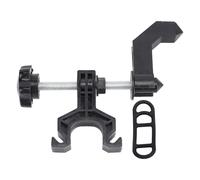 ANKROYU Strumento di supporto per mole ciclistica professionale dispositivo di regolazione portatile compatta per manutenzione della bici e riparazione del materiale ABS Edilizia d (NERO)