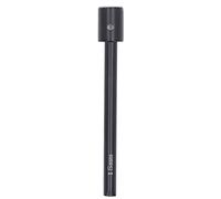 ANKROYU Strumento per punzonatura in pelle a semicerchio con lama incisiva in acciaio inossidabile professionale a metà tondo in pelle per artigianato in pelle fai da te nero 15mm (15 mm)