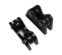 ANKROYU Strumento Professionale per raddrizzare i rulli per Stecche da Biliardo, per Controllare la rettilineità delle Stecche da Biliardo, per Club Domestici, Alluminio, Nero, Ros (Nera)