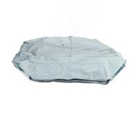 ANKROYU Stuma per organizzatore di vestiti in movimento grande capacità pieghevole contenitore di conservazione per lo spazio per lo spazio per le coperte Dormi per letti in mora i (Grigio) (Colore
