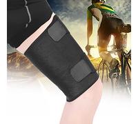ANKROYU Supporto coscia Compressione, fibra muscolare del tutore della coscia, compressione della fasciatura della coscia con maniche di compressione regolabili in neoprene in velcro per alleviare