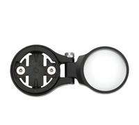 ANKROYU Supporto per computer da bici in lega di alluminio Supporto per stelo di estensione regolabile per contachilometri Accessori per ciclismo Bici da strada di montagna Nero R (Computer Garmin