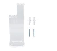 ANKROYU Supporto per montaggio a parete per spada Espositore per spada montato a parete stabile in acrilico per la camera da letto di casa Materiale durevole Installazione facile (Trasparente)