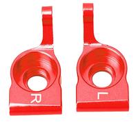 ANKROYU Supporto per posteriore RC, parti di ricambio in metallo lavorate a CNC con precisione e durata per auto da rally, camion, buggy e cingolati, 1/14, colore blu e rosso tita (Rosso BE6040R)
