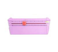 ANKROYU Tagliacarte Facile da usare Posizionamento di taglio accurato Mini portatile Comodo tagliacarte sostitutivo Tagliacarte leggero ed efficiente A4 per progetti artigianali in (13930 lilla viola)