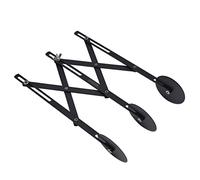 ANKROYU Tagliapasta a 3 ruote in acciaio inox Tagliapasta professionale regolabile per dividere la pasta per cuocere pizza torte biscotti Utensile da in acciaio inox antiruggine p (Antiaderente nero)