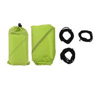 ANKROYU Tela premium triangolo solare sfumatura vela 4x4x4m con anelli d in acciaio inossidabile e 3 corde resistenti a baldacchino esterno impermeabile per esterno per giardino pe (Grigio) (Bianco)