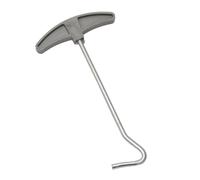 ANKROYU Tent PEG Puller Hook Remover in plastica in plastica Handle Comove Grip Extractor Operazione senza sforzo per il baldacchino da campeggio