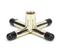 ANKROYU Testa del ponte da biliardo Processo di galvanizzazione del metallo in ferro Particelle colloidali durevoli Accessori da biliardo per giocatori professionisti e appassionat (Imitazione Cross