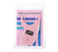 ANKROYU Tester di Grasso Corporeo Rosa, Tester di Misurazione della Piega Cutanea Digitale Il Tester di Perdita di Grasso Corporeo è Applicabile alla Gestione del Corpo (spedito Senza Batteria)