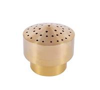 ANKROYU Ugello della Fontana in Ottone Heavy Duty Golden Column Spray Testa per stagni da Giardino Parchi Hotel Water Preside 6 Dimensioni da 1/4 a 2 Pollici con Elegante Display d (1/4)