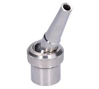 ANKROYU Ugello per Fontana in Acciaio Inossidabile Getto Regolabile Testa di Spruzzo d'Acqua G3/4 Filettatura Femmina Irrigatore a Getto Diretto per Laghetto da Giardino Parchi DIV