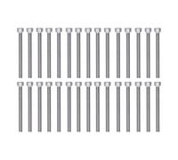 ANKROYU Viti a testa cilindrica con esagono incassato in acciaio inossidabile 304 30 pezzi A2 70 Bulloni di grado marino per ingegneria edile, progetti automobilistici e fai te, d (M6*70)