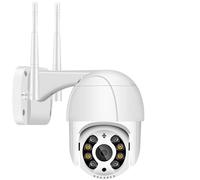 Anksono 1080P Camere di Sorveglianza WiFi, Telecamera WiFi Esterno Motorizzata Impermeabile IP66 con Audio a Due Vie, Visione Notturna a Colori 30M Rilevamento del Movimento Monitoraggio Intelligente