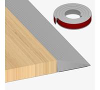 ANKUOFUA Rampa per soglia per robot aspirapolvere, rampa in gomma autoadesiva per 3 cm di altezza, profilo di transizione, rampa per sedia a rotelle, passeggino (grigio, portata fino a 800 kg)