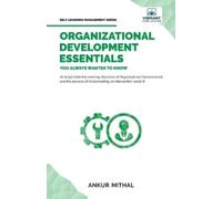 Ankur Mithal Vibr Organizational Development Essentials You Always (Tascabile)