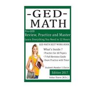 Ankur Sharma GED Math (preparation workbook) (Tascabile)