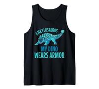 Ankylosaurus Il Mio Dino Indossa un'armatura Canotta