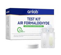 anlab™ Air Formaldehyde (HCHO) DIY Test Kit - Used for Air Quality Testing, Detector Used for Home, Residential, Business, Hotel, Hospital, School, Furniture, Auto (3)