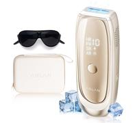 ANLAN 26J IPL Dispositivi Depilazione, Raffreddamento a Ghiaccio Zaffiro, Doppia Luce Epilatore Luce Pulsata, Senza Dolore Luce Pulsata, 4 Modalità 10 Livelli di Energia, Flash Rapido 0.18s e Flash 5x