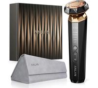 ANLAN Dispositivo di Bellezza RF Multipolare Pro 18K Gold con Radiofrequenza Calda e Fredda, EMS per Lifting Facciale e Massaggiatore per la Cura della Pelle