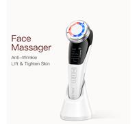 ANLAN EMS massaggiatore facciale Lifting del viso pulizia profonda LED Light Skincare Skin stringere Hot Cool Compress dispositivo di bellezza per la cura della pelle