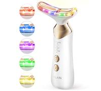 ANLAN Massaggiatore per il viso, strumento per scolpire il viso con terapia a luce rossa, dispositivo di sollevamento del viso in oro 24 K per collo e mascella, massaggiatore facciale per rassodare la