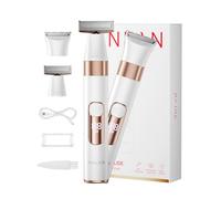 ANLAN - Rasoi da donna 2 in 1, rasoio elettrico a 38°, con display a LED, impermeabile, per gambe, intimi, ascelle, 90 minuti