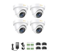 Anlapus 4pcs 1080P Telecamera di Sorveglianza per DVR Kit Videosorveglianza, 20M