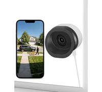 Anlapus A60 Pro Telecamera da Finestra WiFi 2K Sorveglianza senza Foratura